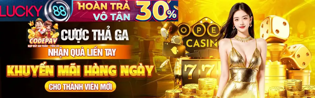 Sân quần vợt với một vận động viên đang giao bóng